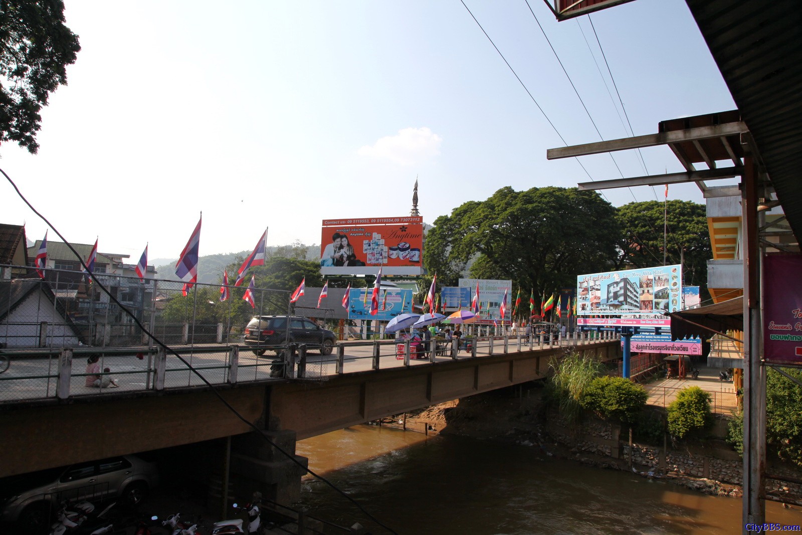 清莱泰缅边境小镇湄赛(Mae Sai)