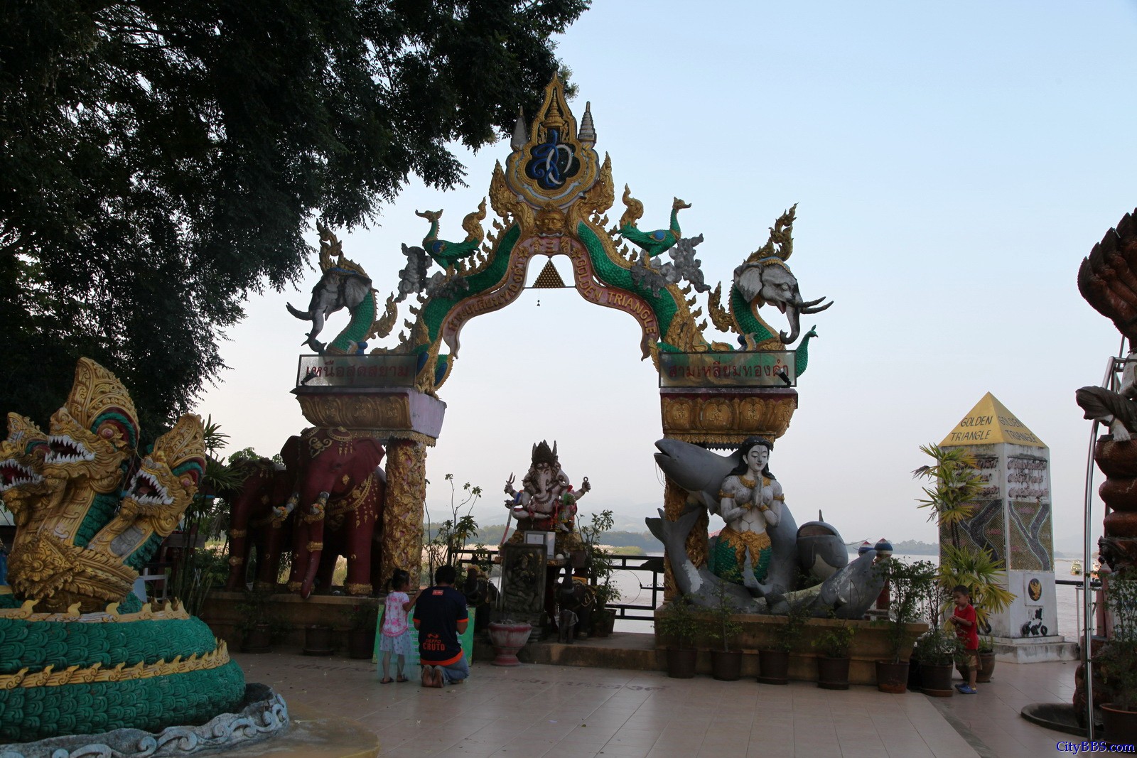 泰国老挝缅甸交界点金三角