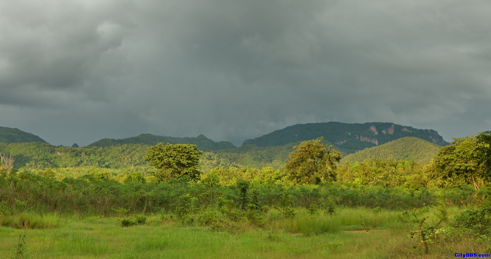 泰国内陆的极美风光
