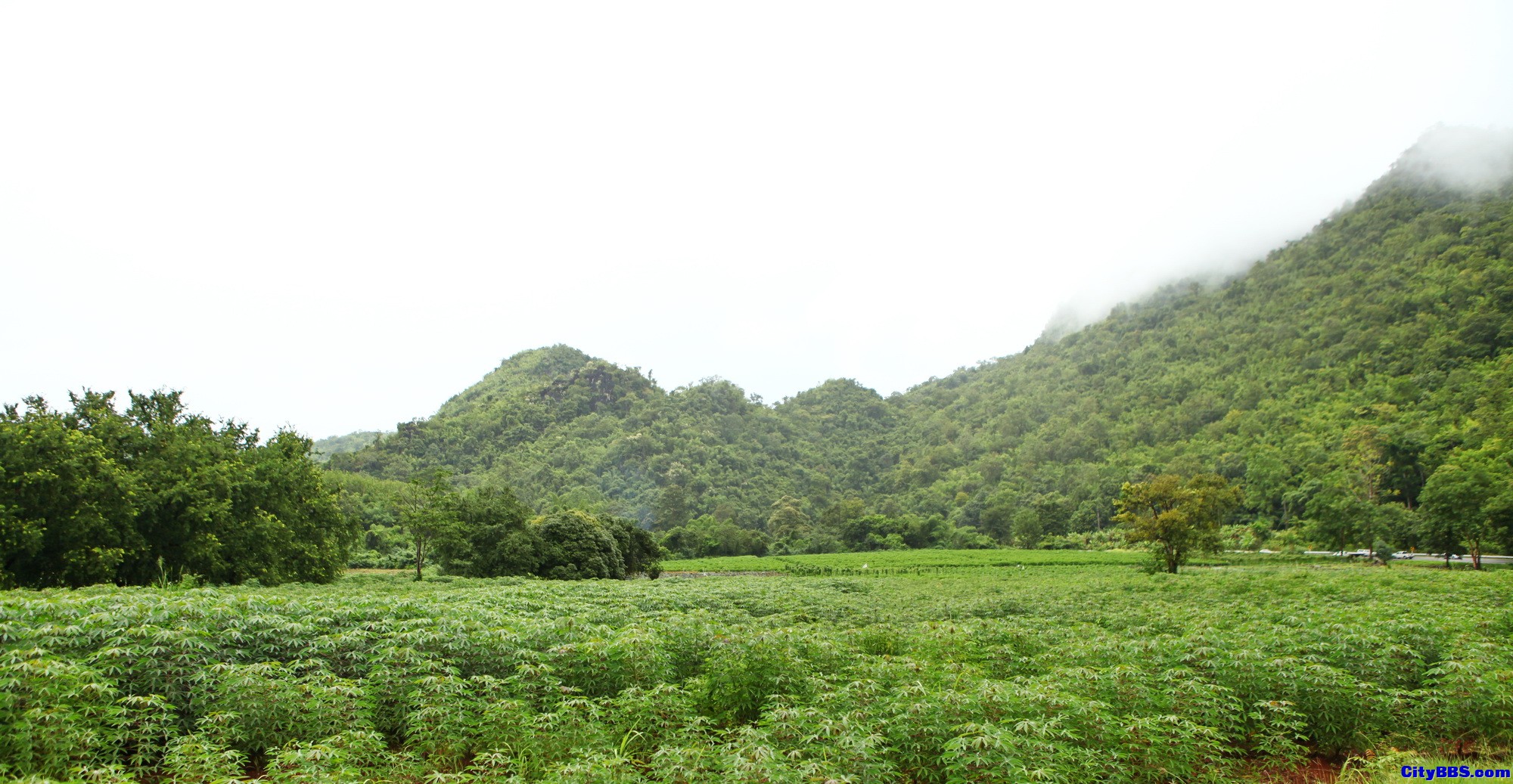 泰国内陆的极美风光