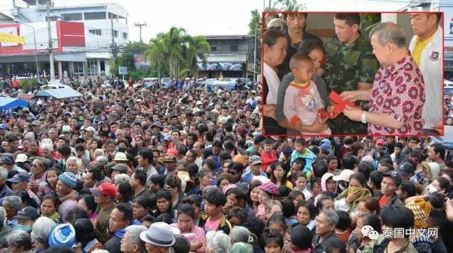 泰国华裔老板春节发500万红包 已经坚持30年