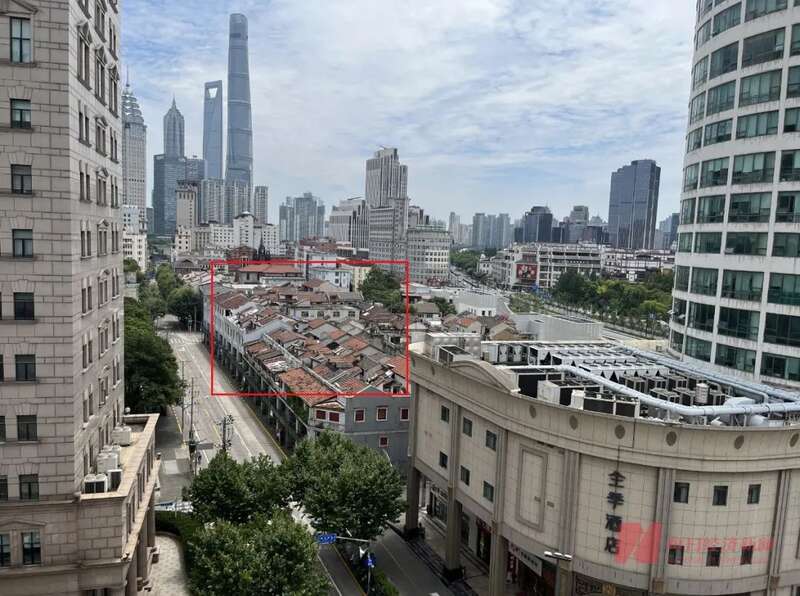 金陵东路项目现场要求保护保留的部分历史建筑