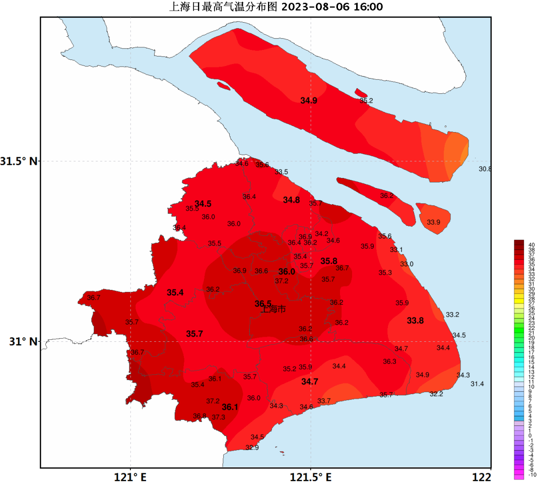 上海又将迎高温天这周每个午后都可能下开水 上海又将迎高温天这周每个午后都可能下开水