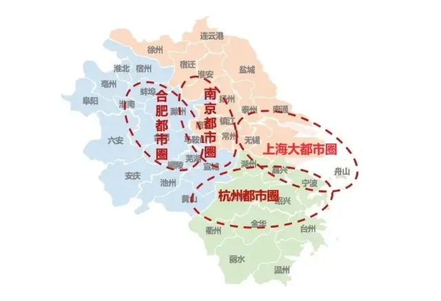 这些圈子就像超级城市互相之间划定的“势力范围” 这些圈子就像超级城市互相之间划定的“势力范围”