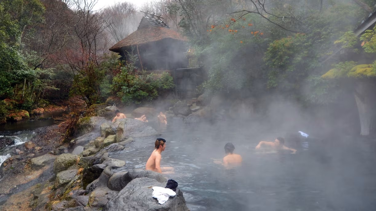 温泉早已成为日本文化的一部分 温泉早已成为日本文化的一部分
