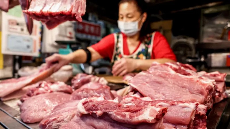 台湾猪肉摊 台湾猪肉摊